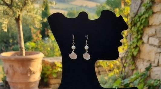 Set de bijuterii din oțel inoxidabil – Colier și cercei