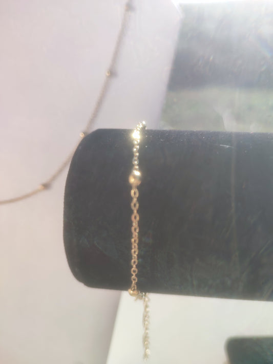 Set bijuterii colier și brățară – Oțel inoxidabil 316L, placat cu aur 18K